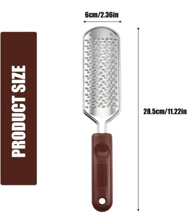 1 Piece Professional Foot File Stainless Steel Foot File Professional Foot File Dead Skin Removal Pedicure Scraper Hard Skin Remover - Buy Online on GoSupps.com