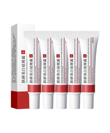 RESOVTE Cremas Para Manchas En La Cara Cream Skin Tone Imperfections Care Cremas Para Quitar Manchas De La Cara Crema Para Manchas En La Cara Crema Para Las Manchas De La Cara (5PCS)