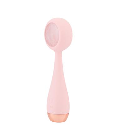 PMD Clean Pro - Smart Facial Cleansing Device with Silicone Brush & ActiveWarmth Anti-Aging Massager Blush