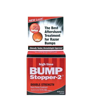 High Time Bump Stopper 2 Double Strength Razor Bump Treatment 0.5 Oz