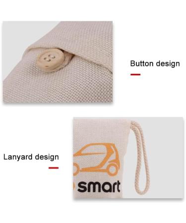 Premium Bamboo Coal Odor Absorber for Smart Fortwo & Forfour - Bralem 1 Piece Air Freshener - Buy Online on GoSupps.com