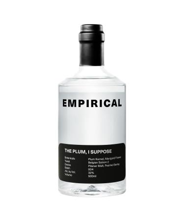 EMPIRICAL - The Plum I Suppose An Exploration Plum Kernels Bring Marzipan Flavours Combined With Marigold Kumbuca Resembling Plum Skins 32% ABV. 50cl
