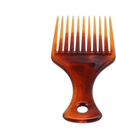 LIZZOT 2X Hair Comb Hair Fork Comb Insert Hairdressing Curly Hair Brush Comb Hairbrush Styling Tool for Men & Women - Buy Online on GoSupps.com
