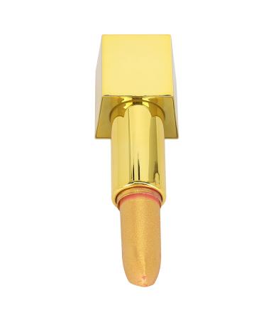 Gold Metallic Lipstick Highly Pigment Special Gold Lipstick 3.5g for Party (01)
