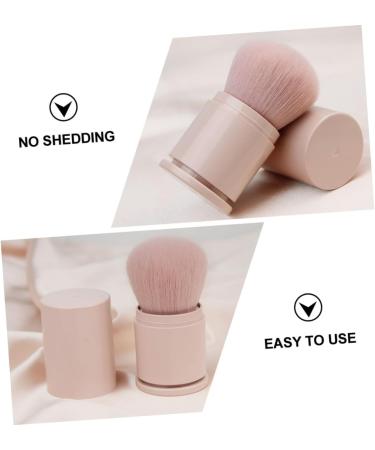 Healeved Powder Brush Blush Brush Blush Powder Brush Cosmetics Makeup Brush Women Cosmetics Brush Makeup Brush Tool Makeup Blush Brush Foundation Brush Fluffy Blush Brush Loose Powder Brush 6.5x3.5cm Pink - Buy Online on GoSupps.com