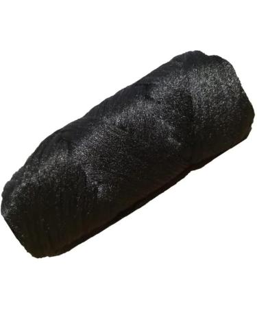 Omoge Hair Ltd 100g Big Roll Brazilian Wool Hair Acylic Yarn For African Crochet Braids Extensions Faux Locs 3 Rolls Natural Black Colour 1b Black Wool For Hair Synthetic Fiber Hair Extensions - Buy Online on GoSupps.com