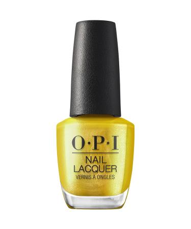 OPI Classic Nail Polish Long-Lasting Luxury Nail Varnish Original High-Performance Big Zodiac Energy Collection The Leo-nly One Yellow Nail Polish 15ml