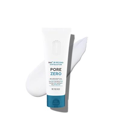 Be the Skin BHA+ Pore Zero 30 Second Exfoliator 3.52oz / 100g | Quick exfoliator for pore treatment and removal of dead skin cells | Cruelty-free