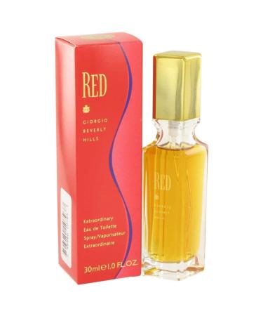 Giorgio Beverly Hills Red for Women Eau De Toilette Spray 1-Ounce