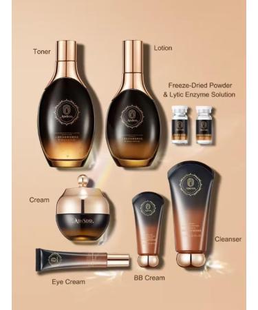 Ginseng Radiance Collection: Luxurious Skin Care Set for Face - Shop Internationally - Buy Online on GoSupps.com