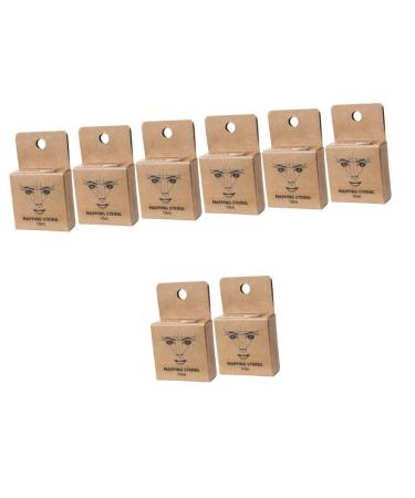 Didiseaon 8 Pcs Ink Pattern Embroidery Thread Ruler Ink Wire Embroidered Eyebrow Ink Draw a Line Wire Box