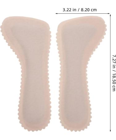 ARTIBETTER Cork Insoles for Women - Non-Slip High Heel Cushion Inserts Self-Adhesive Invisible Barefoot Shoe Inserts Shock & Sweat Absorption - Buy Online on GoSupps.com