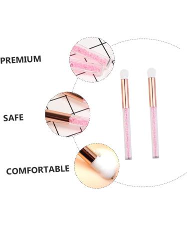FOMIYES 2pcs Nose Brush Makeup Pink Eye Makeup Accessory Nose Shadow Brush Miss Artificial - Buy Online on GoSupps.com