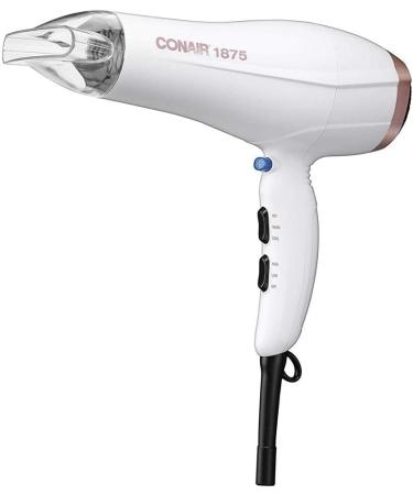 Double Ceramic 1875W Hair Dryer 1.7 pounds & Double Ceramic Vented Boar Round Blow Drying Brush For Women Men All Hair Types-Lengths (58785WC-2CT) White - Buy Online on GoSupps.com