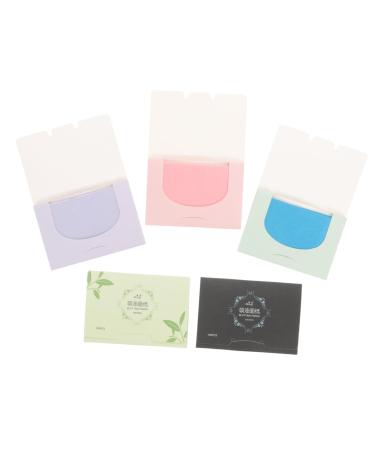 Angoily 500 Pieces Skin Pads Face Oil Absorbing Paper Face Oil Paper Handy Oil Absorbing Tissue Reusable Face Pads Oily Skin Paper Makeup Blotting Paper Oily Skin Care Cosmetic Oil Control