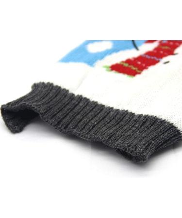 ABRRLO Christmas Dog Sweater - Warm & Cozy Holiday Pet Sweater for Small & Medium Dogs | Cute Snowman Design - Buy Online on GoSupps.com