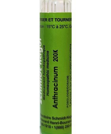 Anthracinum 200K Homeopathy Medicine Schmidt-Nagel Canada (Homeodel) 90 pellets/granules