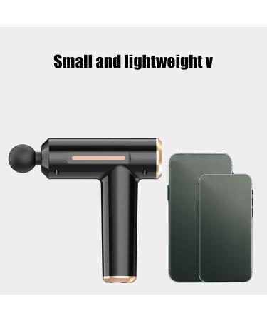 Vibration Relation Electrical Muscle Massage Device - Adjustable Mini Fitness Massager for Home & Gym (Black Button) | International Shipping - Buy Online on GoSupps.com