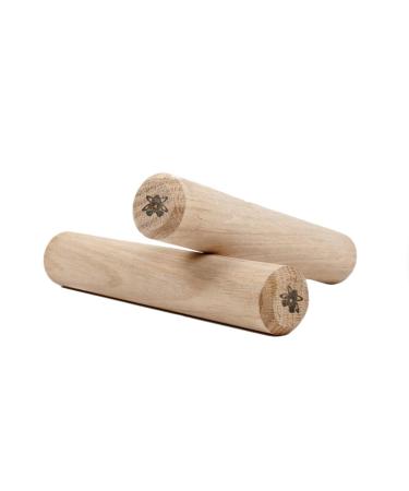 Atomik Climbing 2 Hard Wood Pegs for Peg Boards, Grip and Strength Training