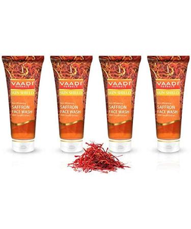 Vaadi Herbals Honey Lemon Face Wash Value Pack - Jojoba Beads (4x60ml) | Best International Shipping - Buy Online on GoSupps.com