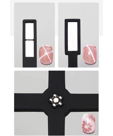 5 In 1 Fancy Cat Eye Magnet 5 In 1 Cat Eye Magnet Tools for Nails 5 In 1 Nail Magnets for Cateye Gel Polish Tools Nail Art Design Diy Home Salon (Pink) - Buy Online on GoSupps.com