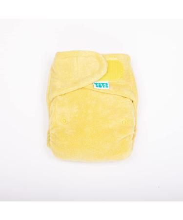 TotsBots Bamboozle Reusable Nappy - Eco-Friendly Reusable Nappies for Babies & Toddlers - Made from Bamboo - Catkin Size 1 (0-15lbs)