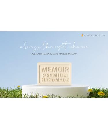 Memoir Natural Moisturizing Baby Soap with New Zealand Goat Milk, Lavender Oil & Probiotics - 4.5oz | For Eczema, Psoriasis & Sensitive Skin - Buy Online on GoSupps.com