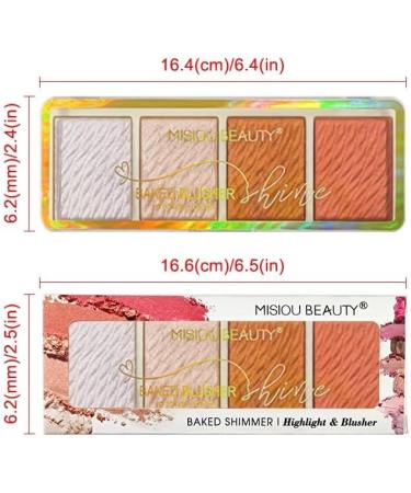 3PC Baked Powder face brightening Shadow Nose Shadow Highlight Blush Repairing Eye Shadow (Color : B02 Size : 3PC) 3PC B02 - Buy Online on GoSupps.com