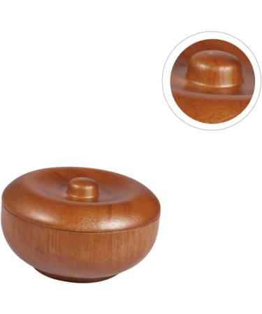 Minkissy 2-Piece Razor Cup Shaving Butter Kit for Men - Wood Shaving Cup & Foam Bowl - Premium Men's Shave Brush Set 9.7x9.7 cm - Buy Online on GoSupps.com