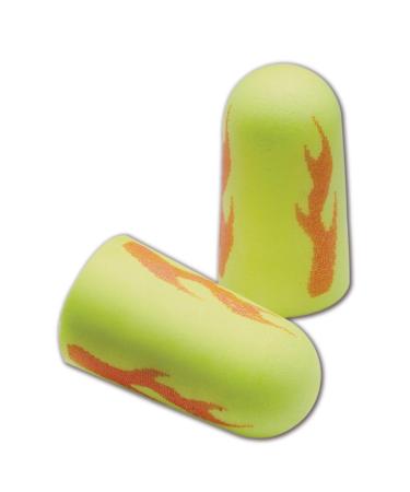 3M 10080529120653 312-1252 E-A-Rsoft Yellow Neon Blasts Disposable Uncorded Earplugs One Size Fits All (Pack of 200)