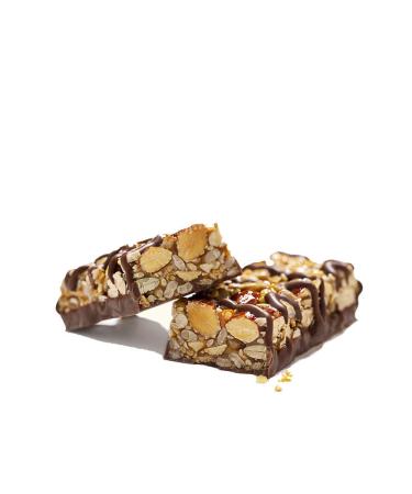 Caveman Foods Dark Chocolate Cashew Almond Nutrition Bars - 12 Pack (1.41 oz each) - Buy Online on GoSupps.com