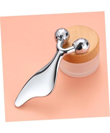 Beavorty 5pcs Dolphin Scraping Board Tool Walker Eye Massage Rollers Facial Rollers Face Roller Massaging Roller Skin Care Roller Stainless Steel Massager Woman Double Ball 11.40X4.70X3.00CMx5pcs Silverx5pcs - Buy Online on GoSupps.com