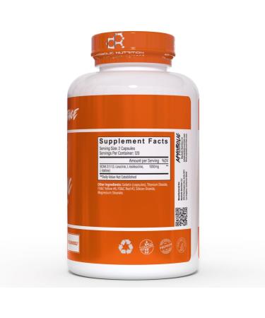 BCAABOLIC & MYOBOLIC BCAA Capsules - 1000mg 2:1:1 Ratio | High-Potency Amino Acids for Muscle Growth & Recovery | Keto-Friendly Supplement | 120 Servings - Buy Online on GoSupps.com