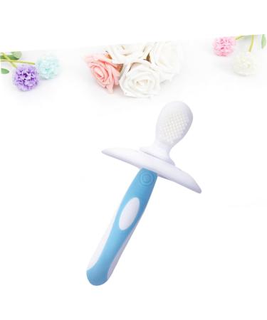 Goohochy Silicone Infant Training Toothbrush with Lid - Safe & Soft Children's Toothbrush for Effective Oral Care - Buy Online on GoSupps.com