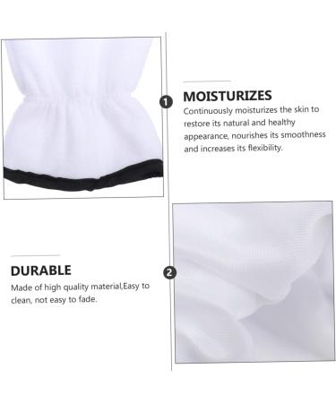 minkissy 6 Pairs Maintenance Care Gloves Paraffin Gloves Paraffin Wax Covers Moisturizing Spa Gloves Paraffin Heated Spa Mittens Paraffin Wax Gloves Hot Wax Work Hand White Supplies Flannel - Buy Online on GoSupps.com