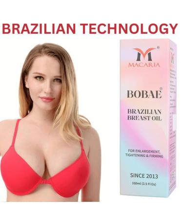 MACARIA Bobae Brazilian Breast enlargement cream enhancement Oil Bigger Bust firming lfting oil for black women - Buy Online on GoSupps.com