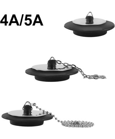 Upgrades Sink Stoppers Set Rubber Drain Plugs with Hand Hook Simple Installation Suitable for Kitchen & Bathroom Sinks 5cm sets - Buy Online on GoSupps.com