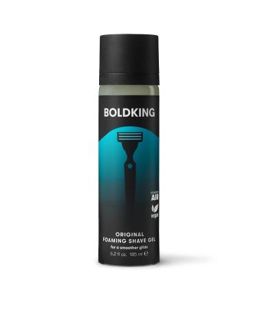 Boldking - Foaming Shave Gel - Shaving Gel for Men - All Skin Types - 185 ml