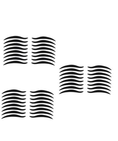 Beaupretty 240 Pairs Reusable Eyelid Stickers Temporary Eye Liner Waterproof Eyelid Tape Eye Make- up stickers Double Eyelid Tape Eyeline Tape Smoky Eyeliner Stickers makeup cover eyes