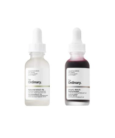 The Ordinary Peeling Solution And Hyaluronic Face Serum AHA 30% + BHA 2% Peeling Solution