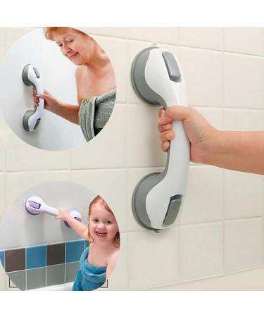 2 Pack Bathroom Grab Bars - Shower Handle for Elderly & Handicap - Bathtub and Shower Safety Handle - Elderly Assistance Products - Baby Shower Handle - Buy Online on GoSupps.com