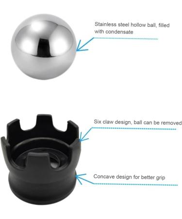 Portable Ice Steel Massage Device | Inoomp Hot & Cold Muscle Relaxer | Handheld Cryotherapy for Deep Tissue Relief - Buy Online on GoSupps.com