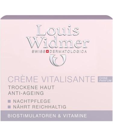 Widmer Creme Vitalisante 50 ml - Revitalize Your Skin | Fast International Shipping - Buy Now! - Buy Online on GoSupps.com