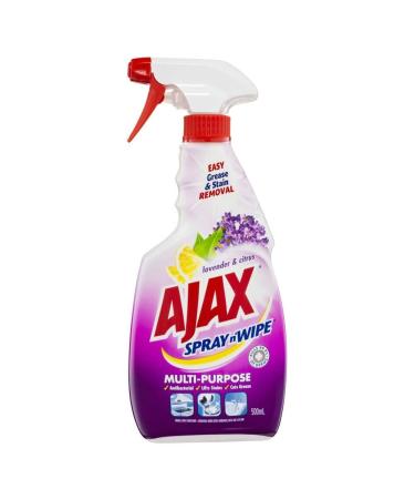 Ajax Spray N Wipe Lavender & Citrus Trigger 500ml