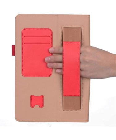 11 inch 2018 iPad Case Jennyfly PU Leather PU Leather Lightweight Auto Wake/Sleep with Pen Strap & Hand Strap & Card Slot Hand Free Stand Soft Back Protective Cover for 2018 1st Gen iPad 11 - Red 2018 iPad 11(1st Gen) Red - Buy Online on GoSupps.com