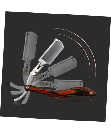 Didiseaon Manual Shaver - Professional Facial Spatula & Body Shavers for Men | Stainless Steel Razor with Shave Catcher - Buy Online on GoSupps.com