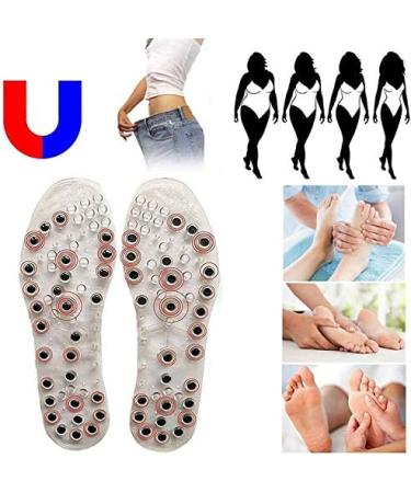 EUK Magnetic Massage Insoles for Enhanced Circulation | Breathable Foot Acupoint Relief for Men & Women - Buy Online on GoSupps.com