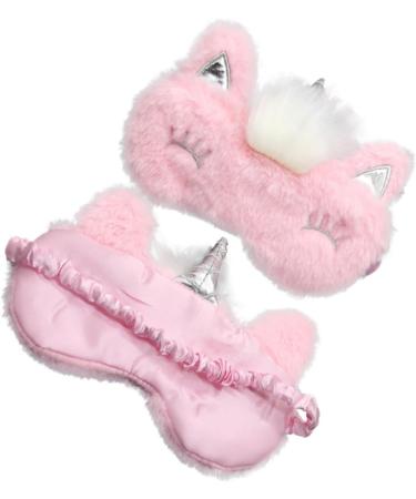 Gatuida 8 Pcs Plush Eye Masks for Kids - Soft Blindfolds & Sleep Masks for Better Sleep | Night Eye Covers Breathable Fox Design - Buy Online on GoSupps.com