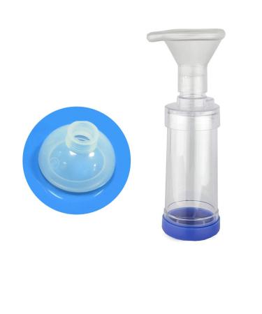 Aerosol Chamber Inhaler Spacer for Cats -with 2 High-Quaility Silicone Masks - Helps Cats with Breathing & Delivering Medication Fits