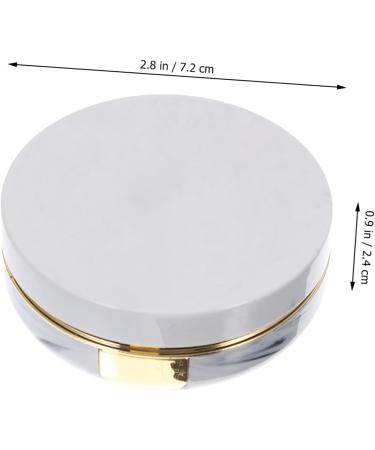 Anneomas Portable Contact Lens Case - Travel-Friendly Colorful Container for Lentes - Round Storage Box 7.2x7.2cm - Buy Online on GoSupps.com